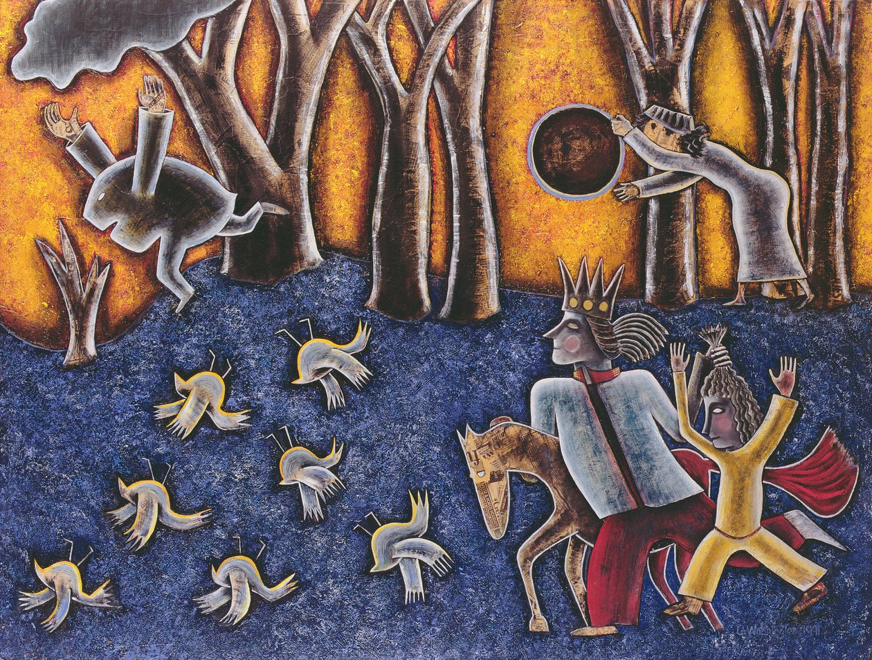 Hilando la luna, 1991 de Celia Washington