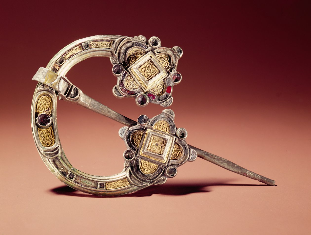 El broche de Kilmainham, de Kilmainham, Condado de Dublín, siglo VIII-IX de Celtic