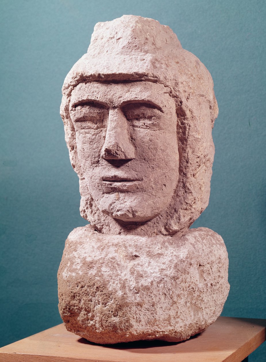 Cabeza, encontrada en Castelnau-le-Lez de Celtic