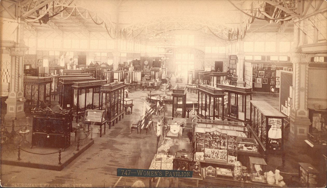 Pabellón de Mujeres, Exposición del Centenario, Filadelfia, 1876 de Centennial Photographic Co. Centennial Photographic Co.