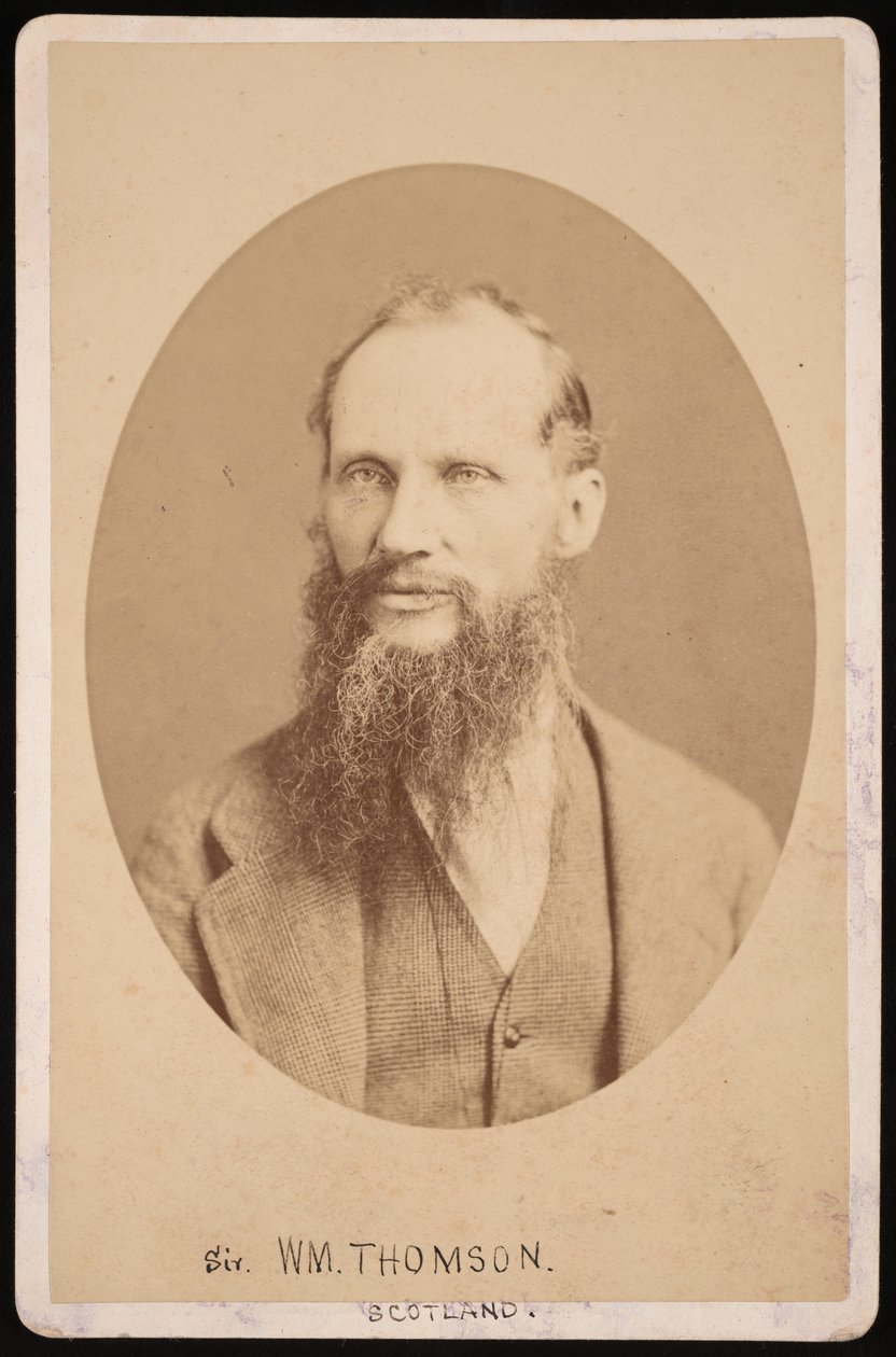 Retrato de Sir William Thomson, 1er Barón Kelvin 1824-1907, 1876 de Centennial Photographic Company