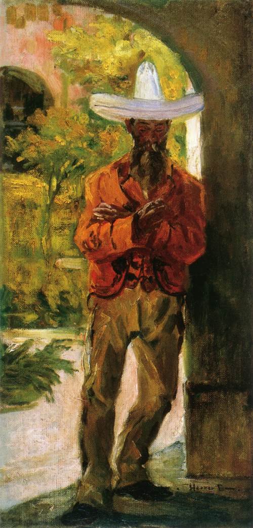Hombre con sombrero de Cesar Herrer