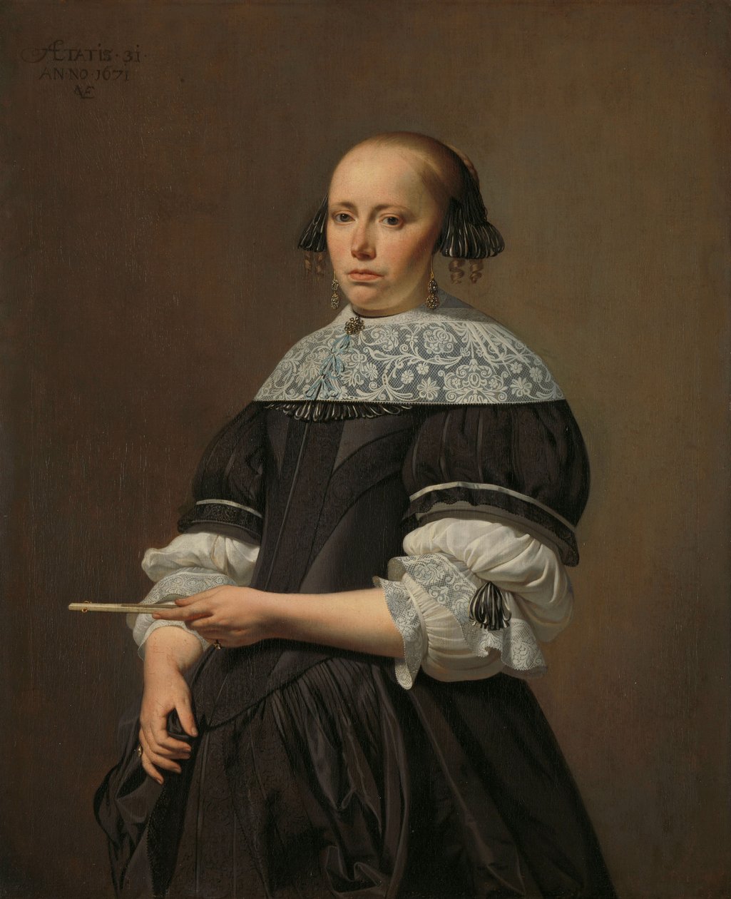 Elisabeth van Kessel (1640-1717), esposa de Willem Jacobsz Baert de Cesar Boetius van Everdingen