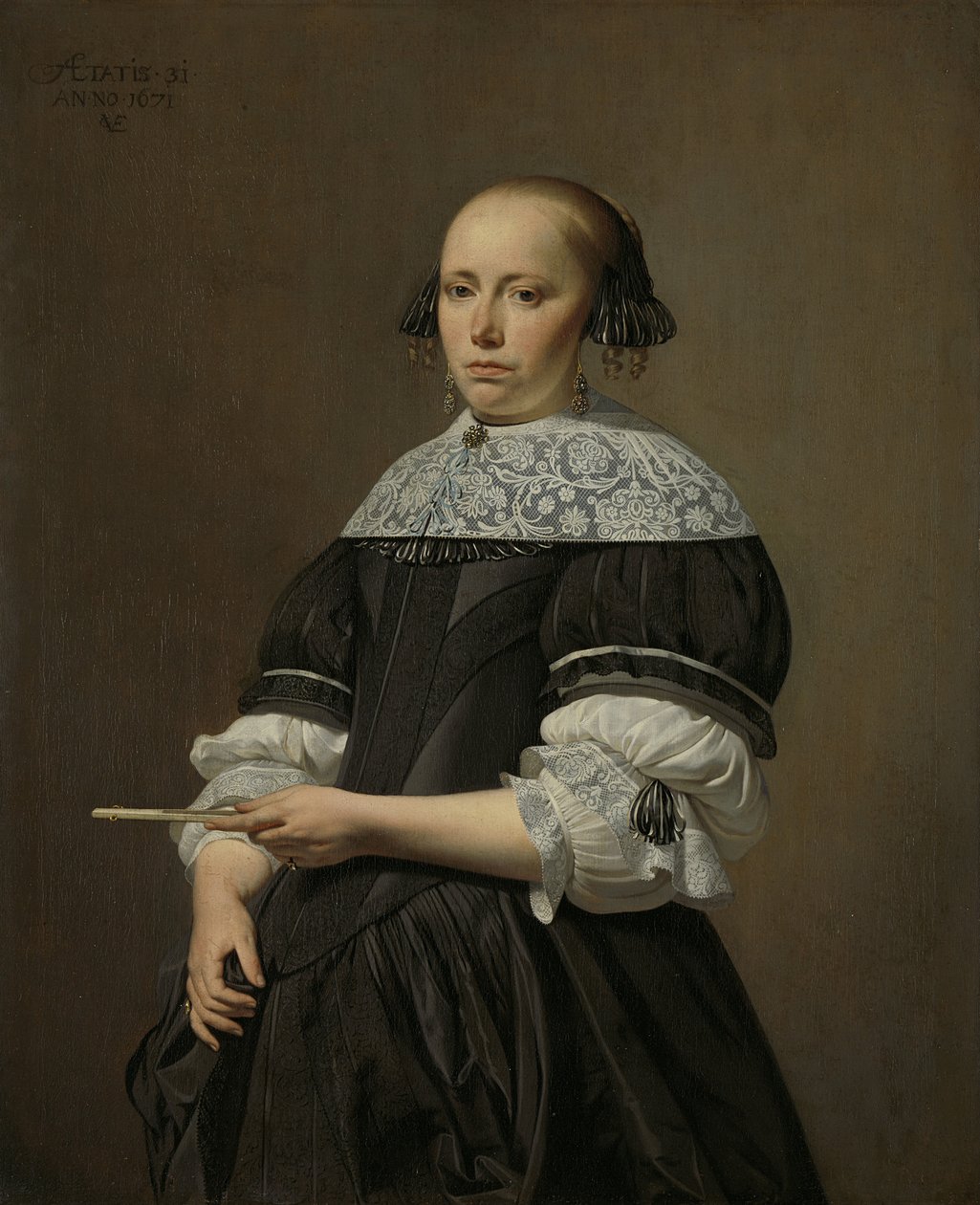 Retrato de Elisabeth van Kessel, 1671 de Cesar Boetius van Everdingen