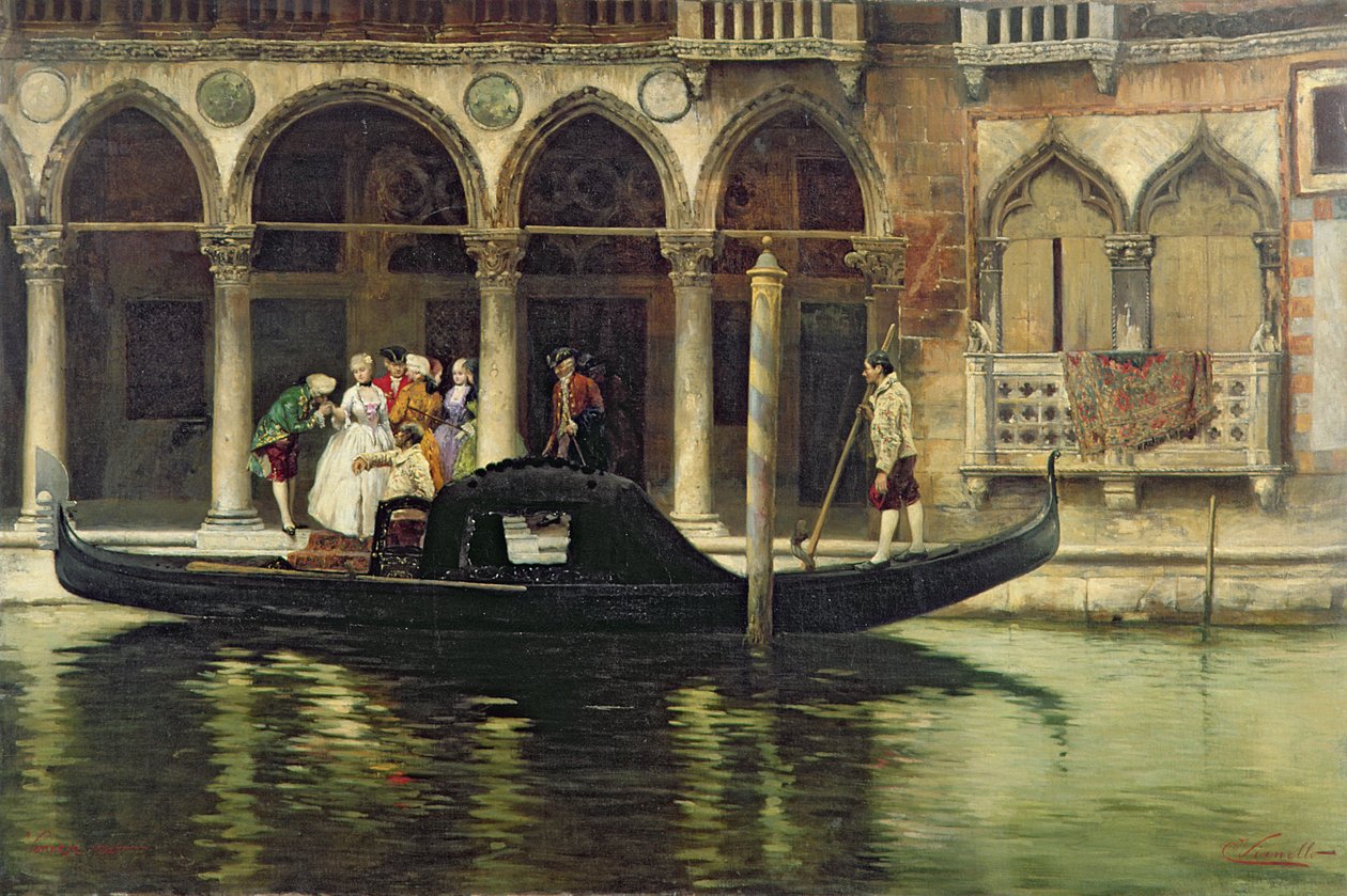 Las partidas, 1890 de Cesare Vianello