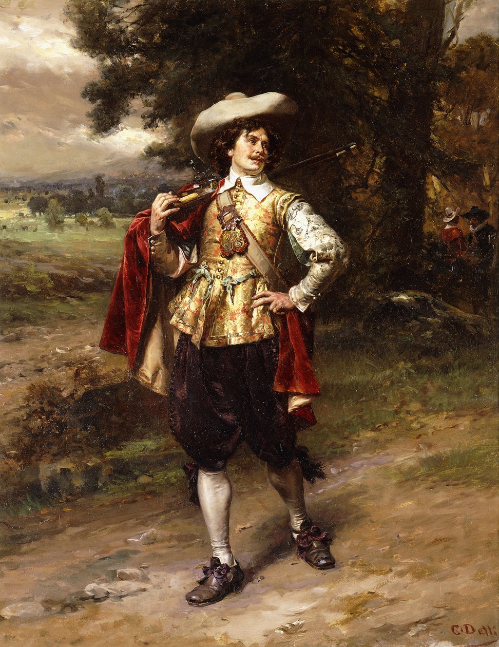 Un caballero de Cesare Auguste Detti