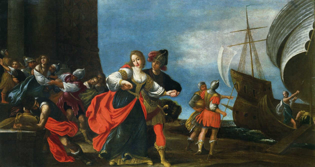 El rapto de Helena de Troya de Cesare Dandini