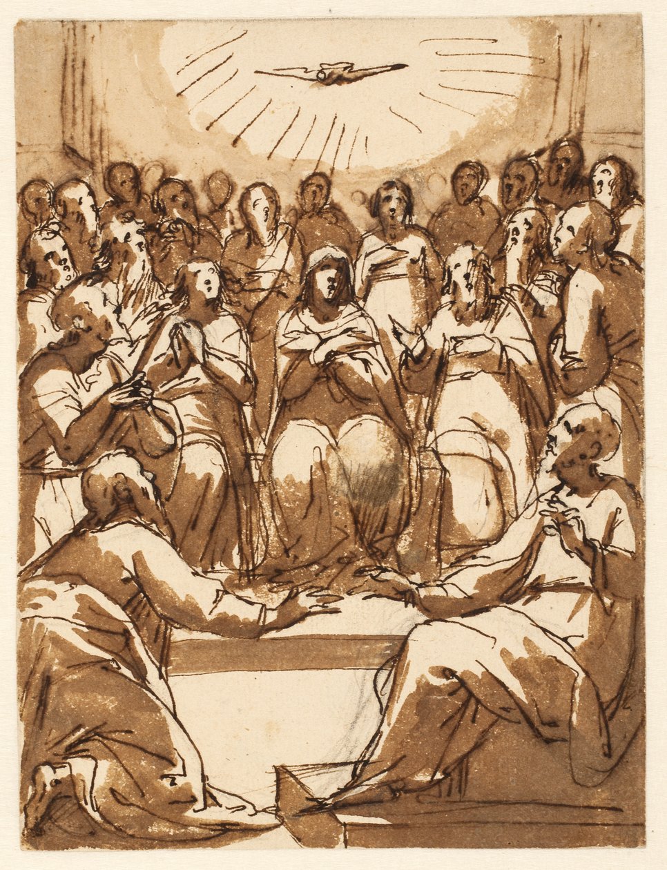 Descenso del Espíritu Santo de Cesare Nebbia