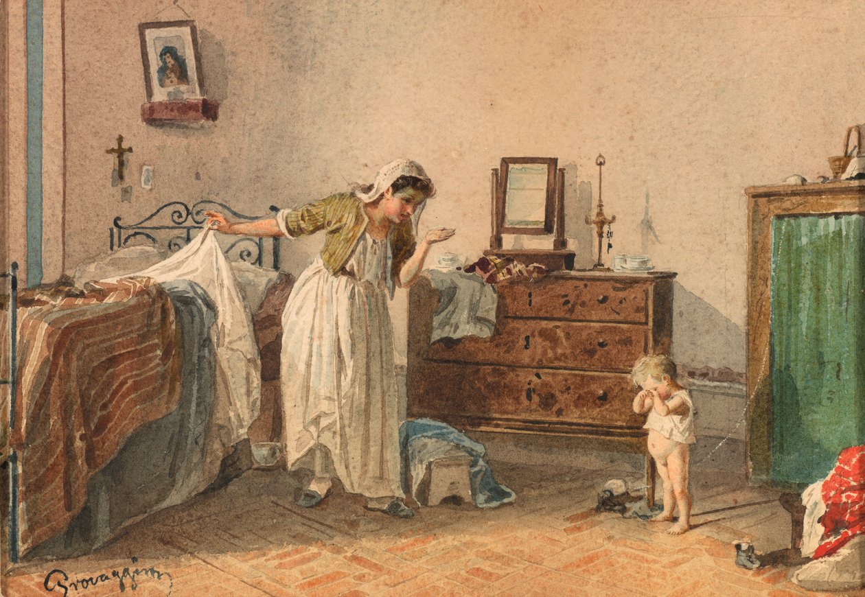 Reprimenda, siglo XIX de Cesare Provaggi