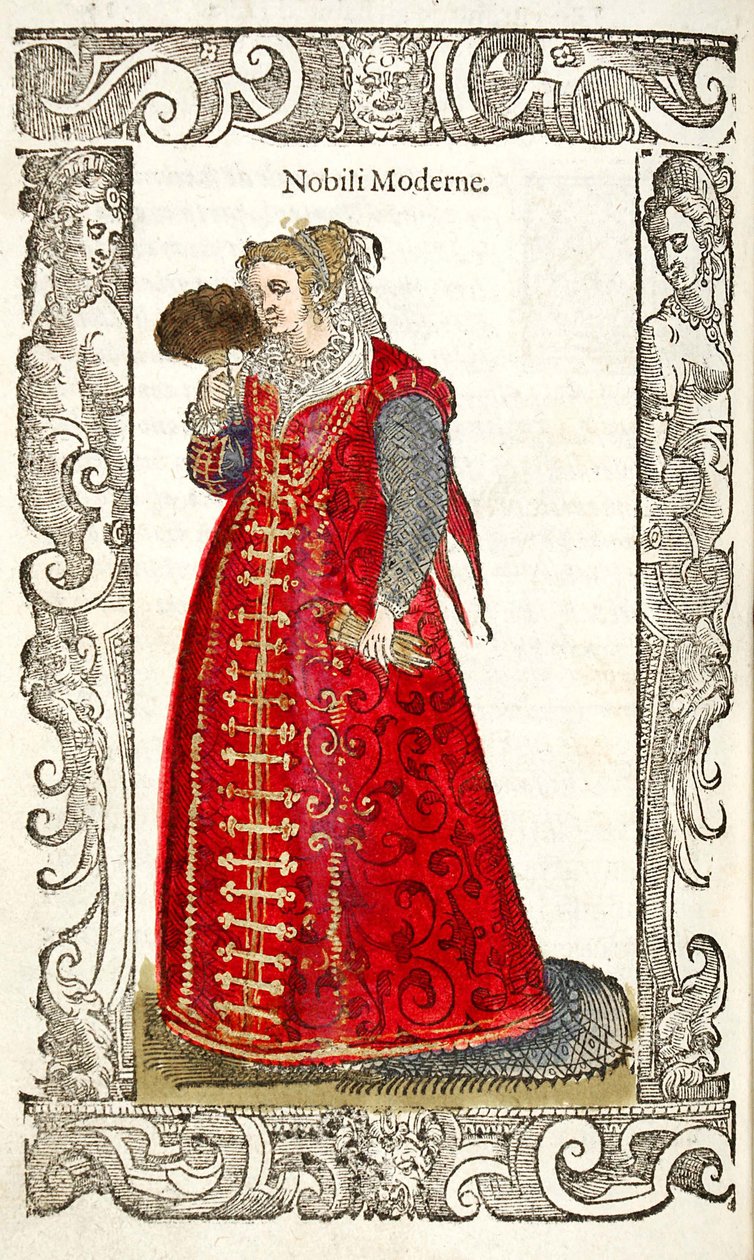 Nobili Moderne. De: De gli habiti antichi et moderni, 1598 de Cesare Vecellio