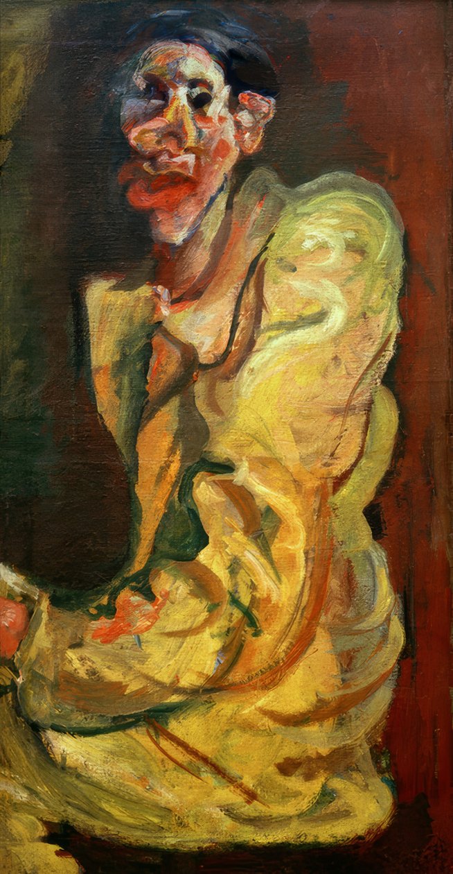 Ch. Soutine, Grotesco – Autorretrato de Chaim Soutine