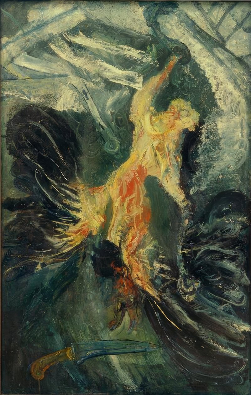 Ch. Soutine, Aves colgantes de Chaim Soutine