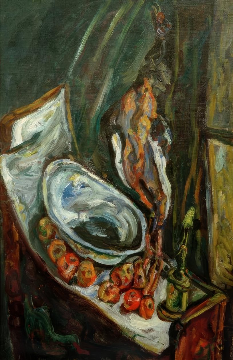 Chaim Soutine, Naturaleza muerta con faisán de Chaim Soutine
