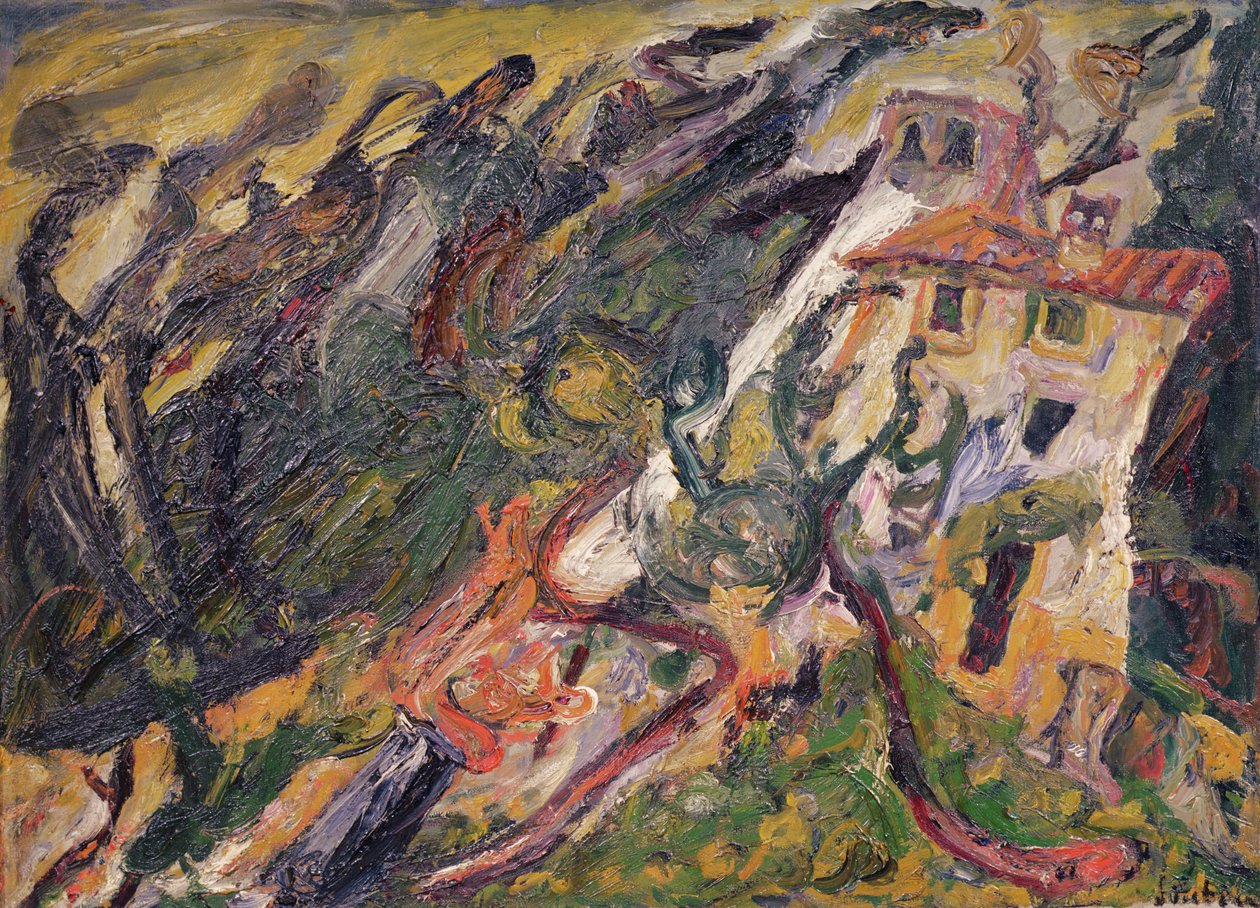 Garganta de Loup sur Vence, c.1923 de Chaim Soutine