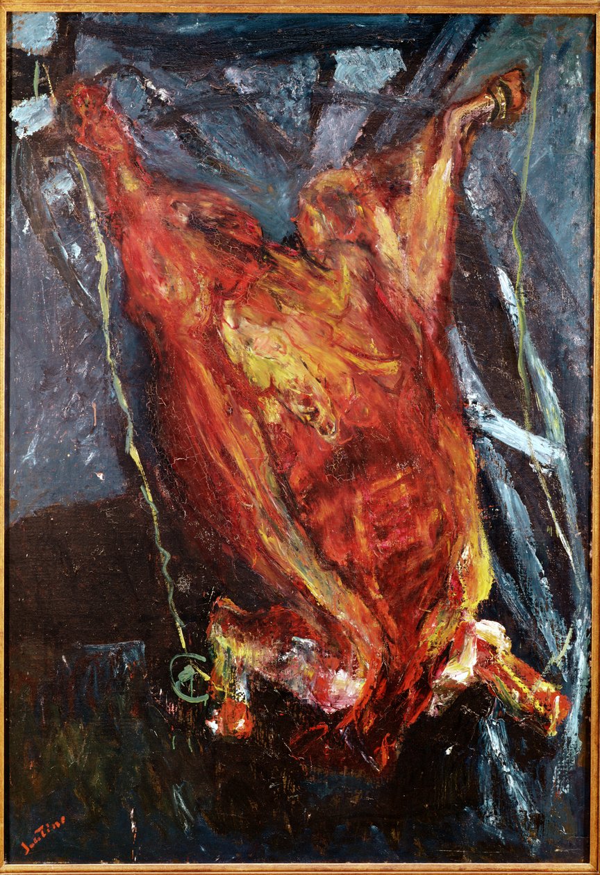 El costado de la carne, 1925 de Chaim Soutine