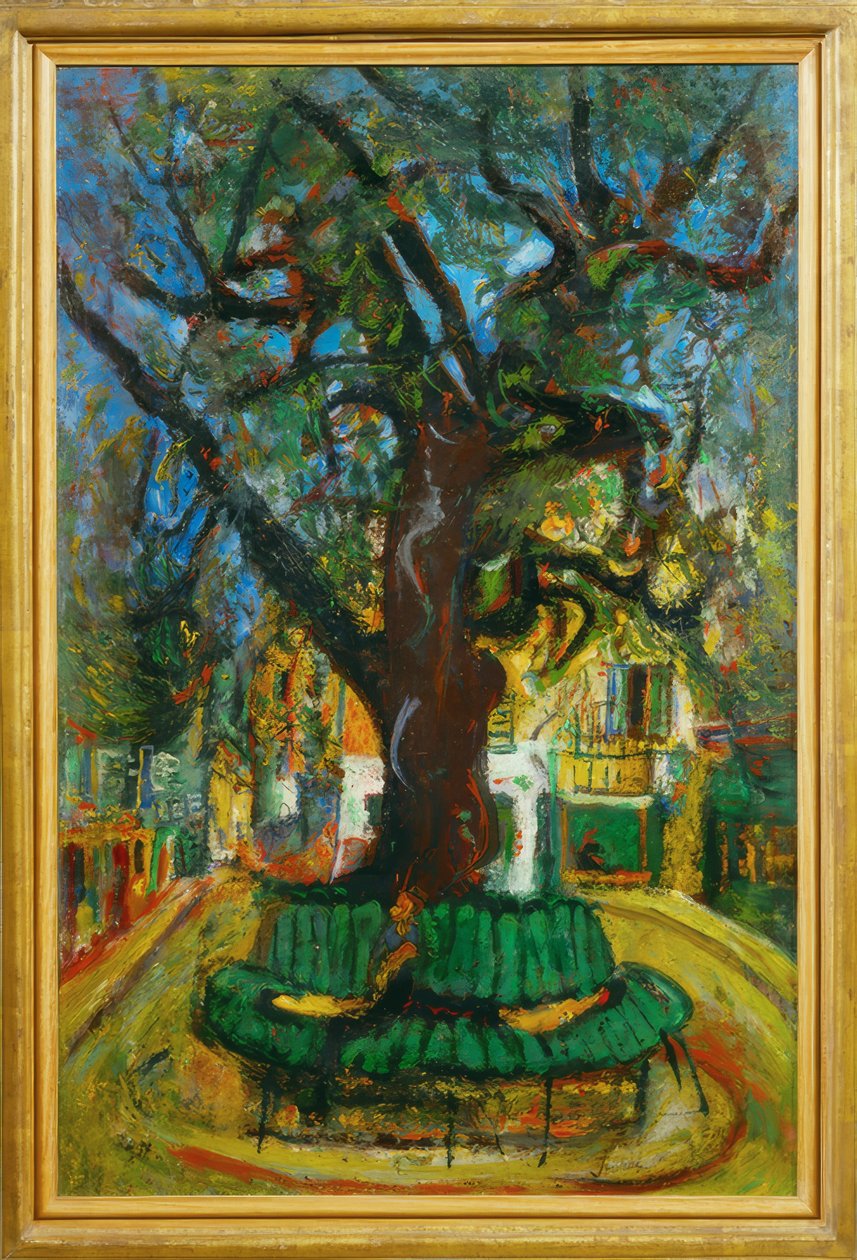 El árbol en Vence de Chaim Soutine