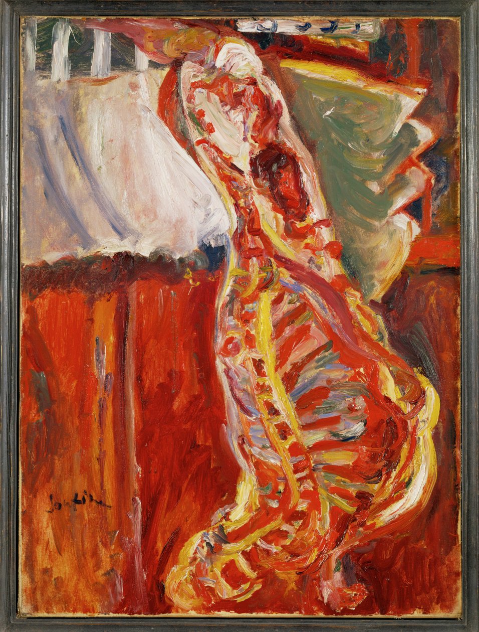 Media res, c.1922-23 (pintura sobre lienzo) de Chaim Soutine