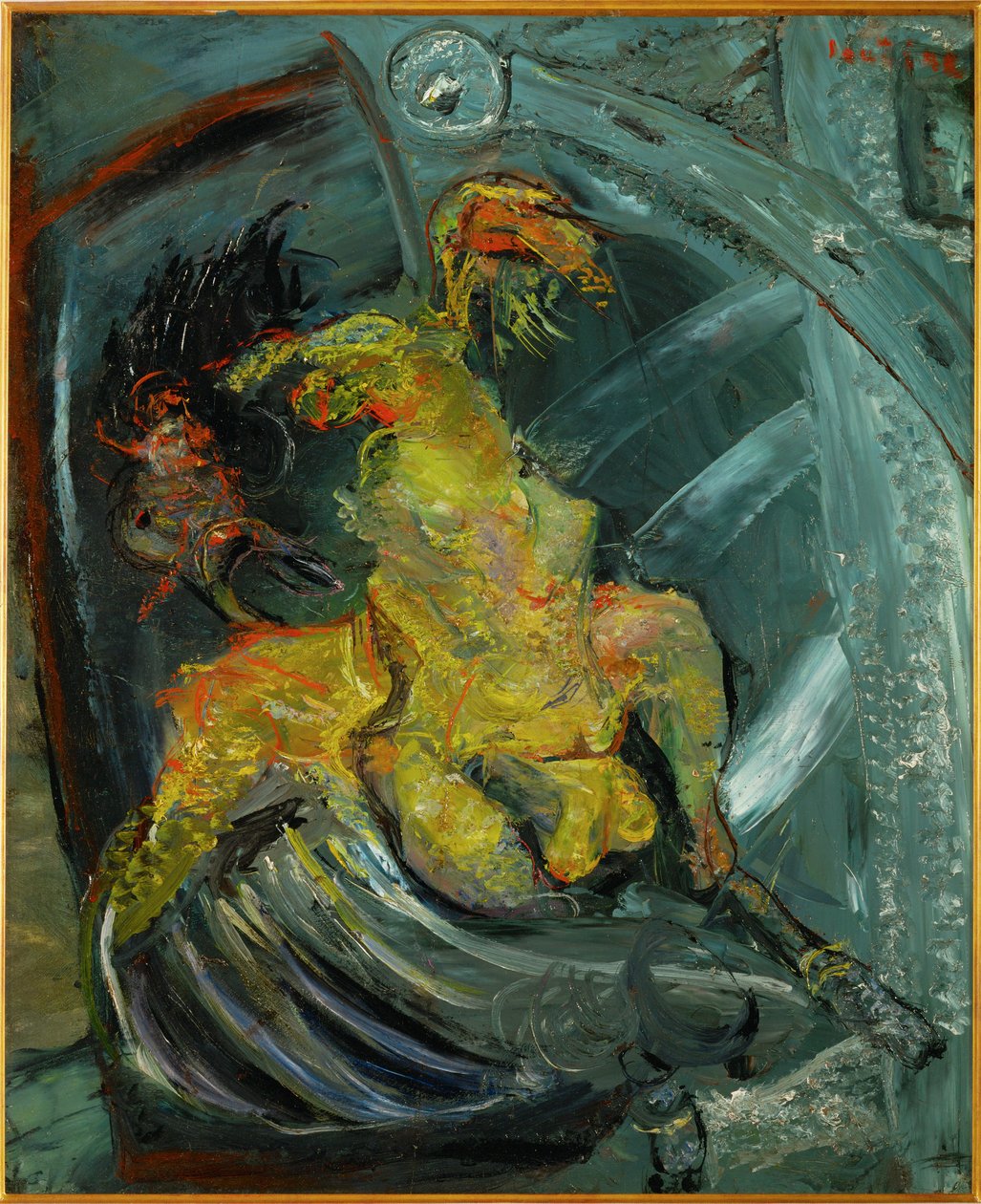 Pavo colgado, c.1925 (pintura sobre lienzo) de Chaim Soutine