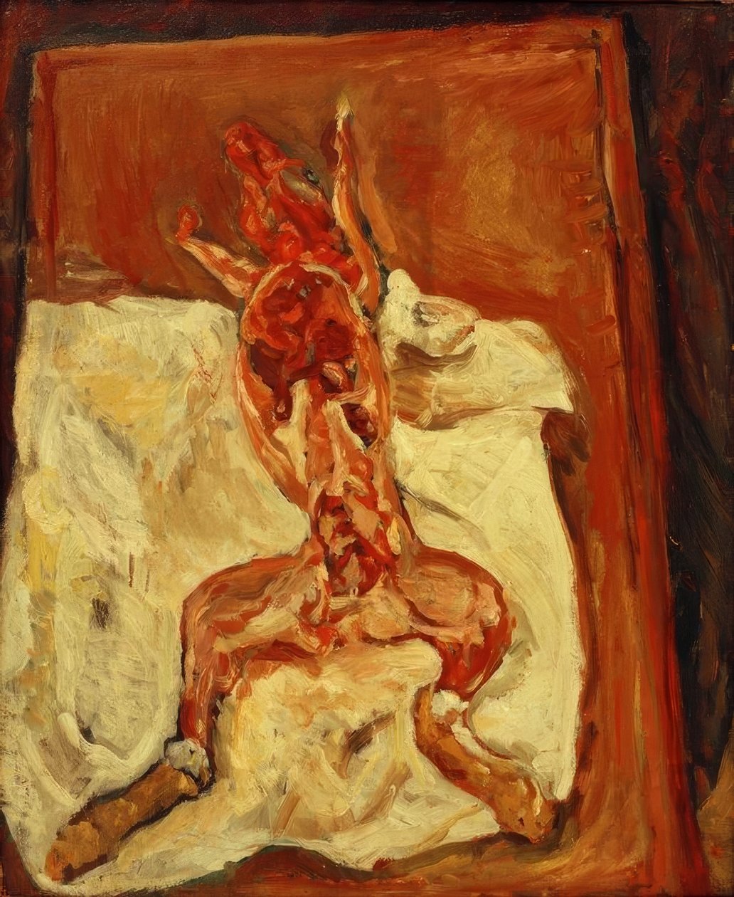 El conejo desollado de Chaim Soutine