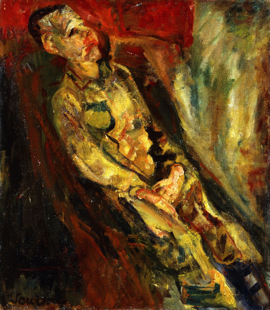 Hombre sentado, c.1923 de Chaim Soutine