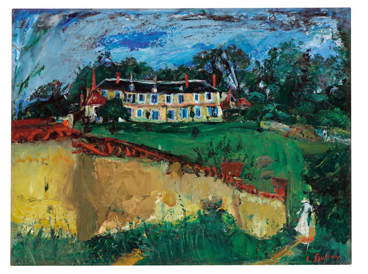 Casa vieja cerca de Chartres, c.1934 de Chaim Soutine