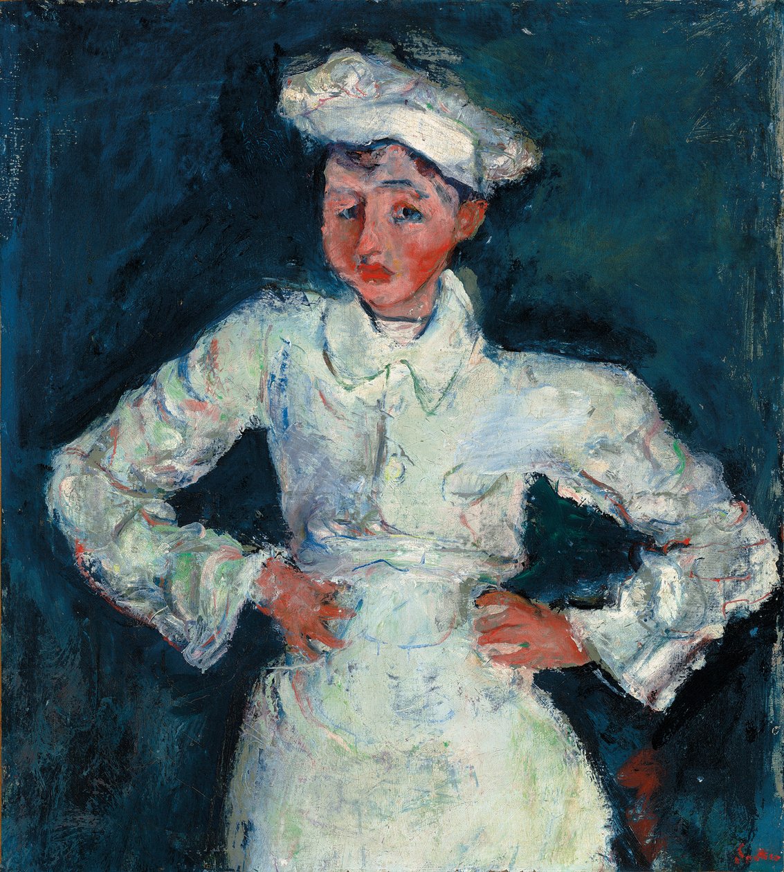 El pequeño pastelero, c.1927 de Chaim Soutine