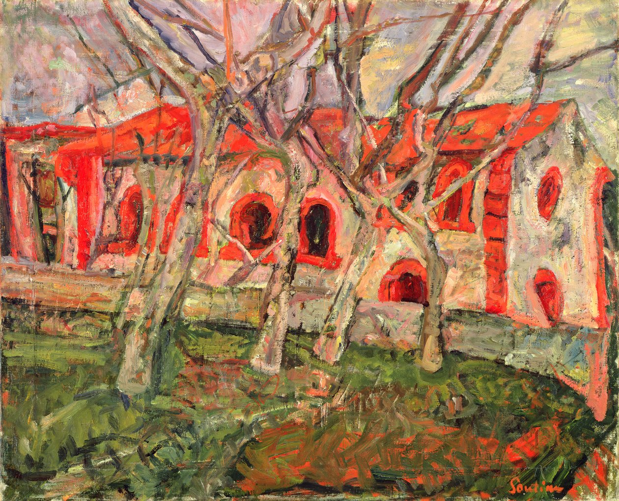 La Iglesia Roja de Chaim Soutine