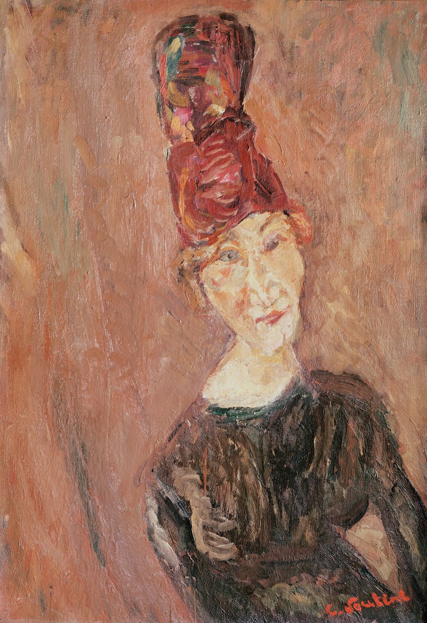 Mujer con Sombrero, 1926 de Chaim Soutine