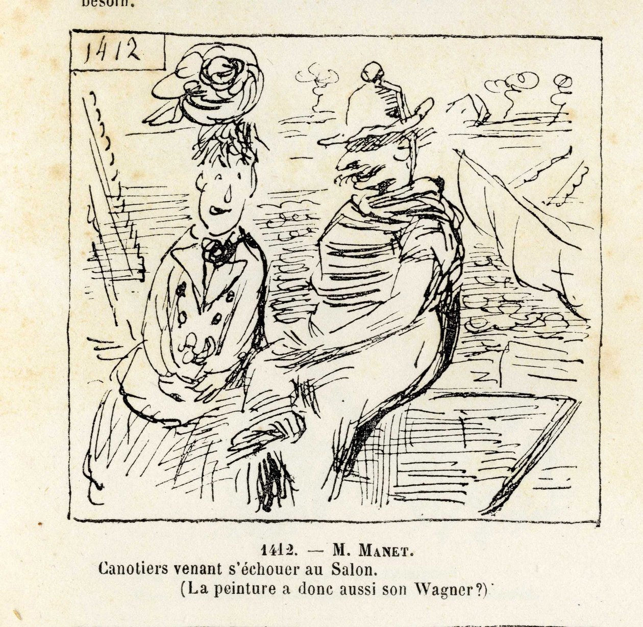 Crónica parisina (Cham) de Amédée de Noé