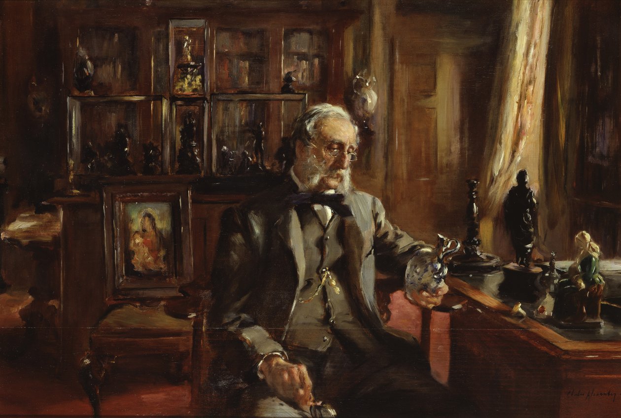El aficionado en casa, c.1893-94 de Charles Alexander