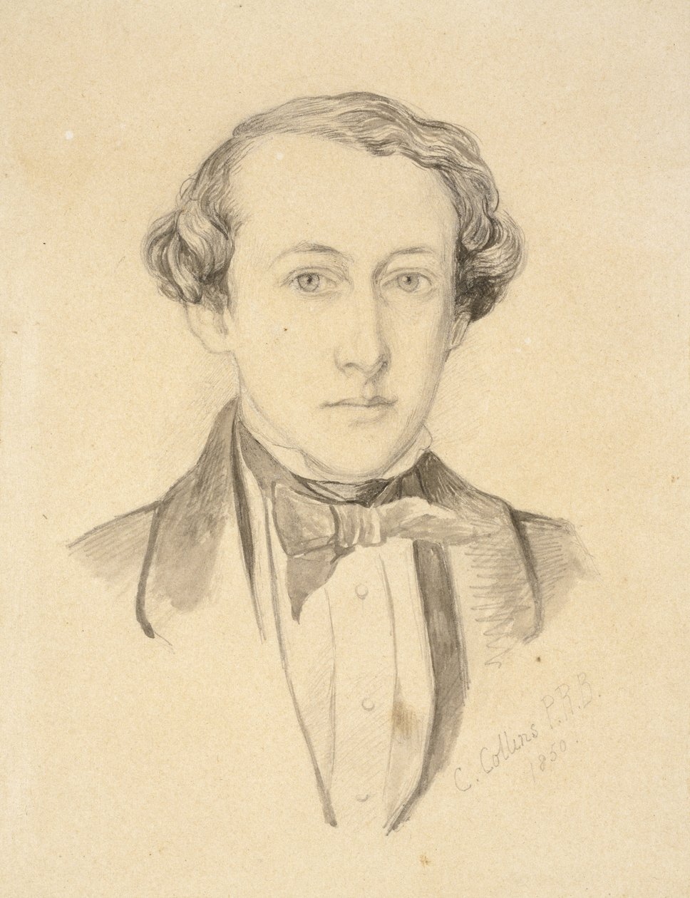 Retrato de Sir John Everett Millais, 1850 de Charles Collins