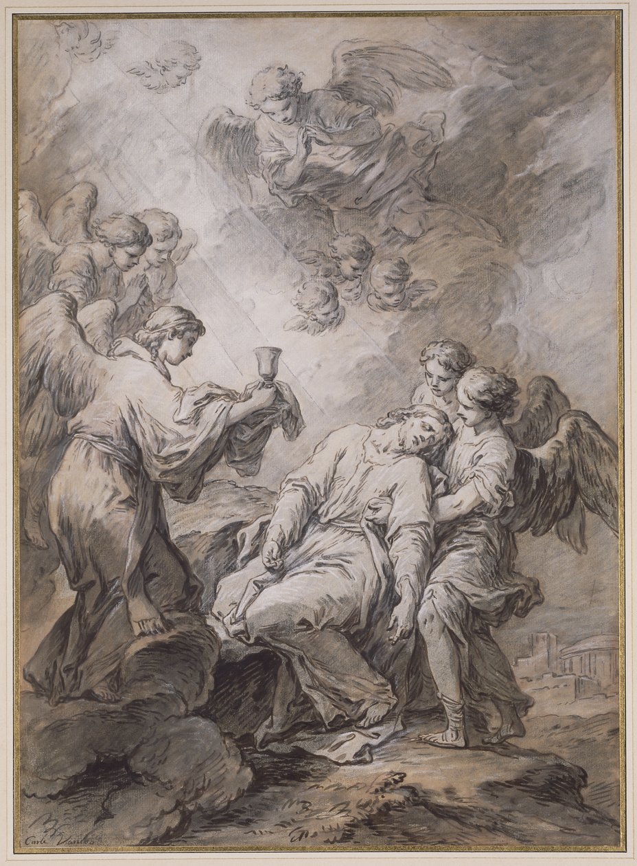 La agonía en el jardín de Charles André van Loo