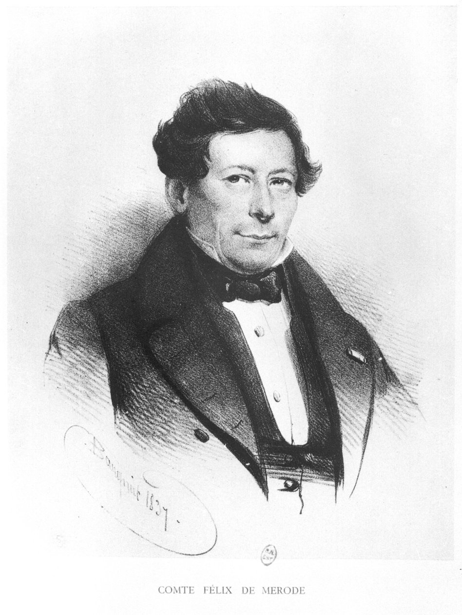 Conde Félix de Merode (1791-1857) 1837 de Charles Baugniet