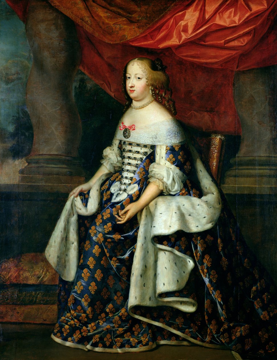 Retrato de María Teresa (1638-83) de Austria, después de 1660 de Charles Beaubrun