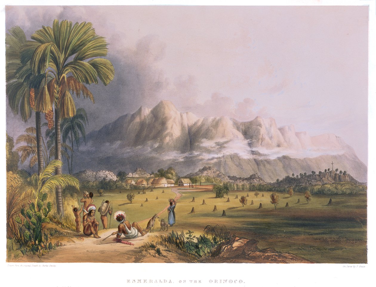 Esmeralda, en el Orinoco, sitio de una Misión Española, de 