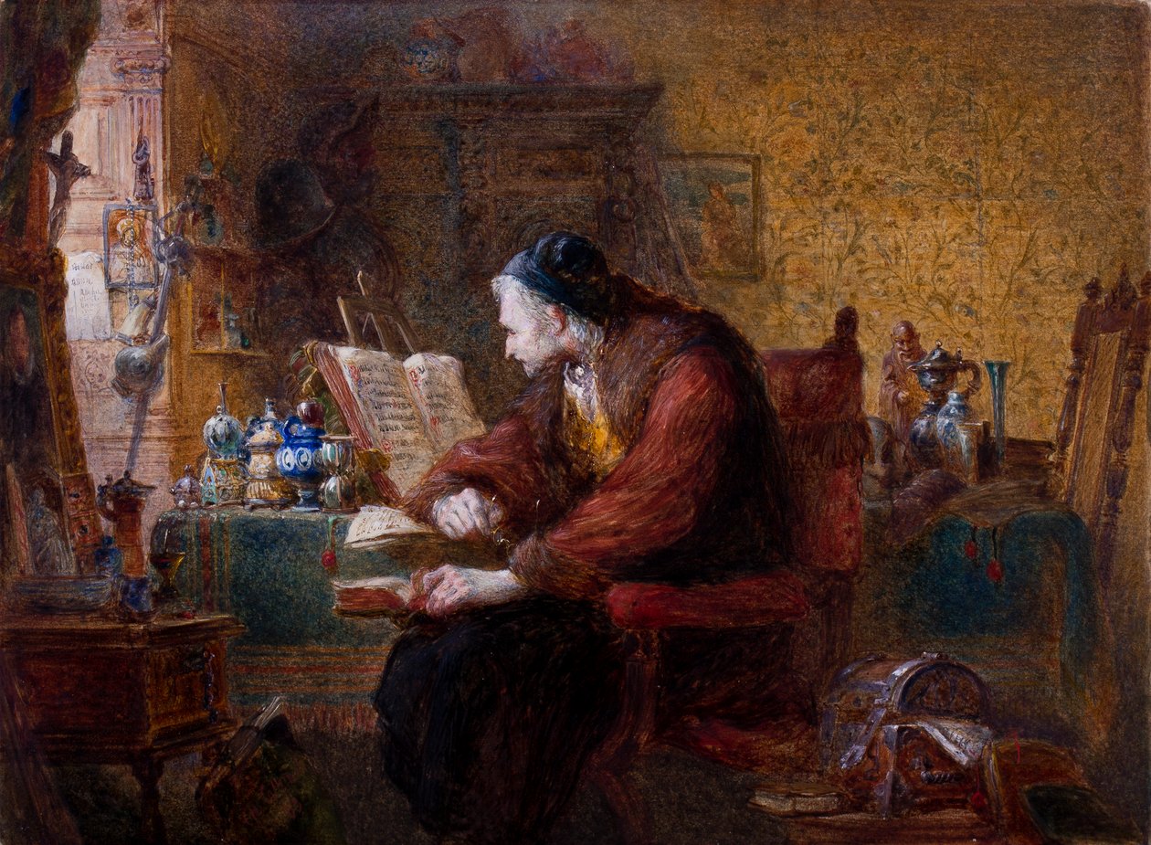 El anticuario, 1863 de Charles Cattermole