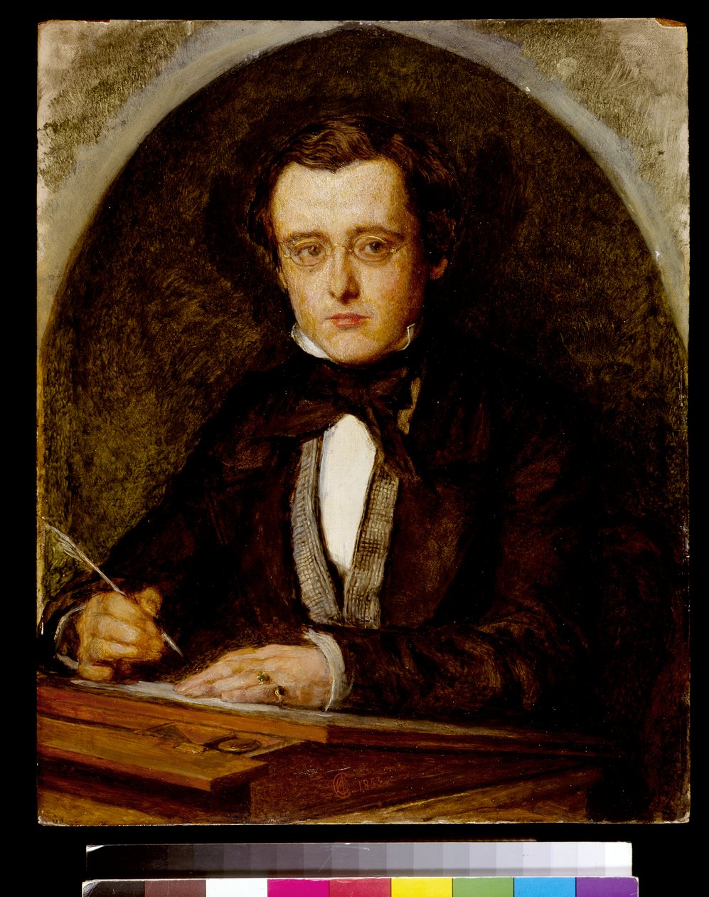 Retrato de Wilkie Collins (1824-89) 1853 de Charles Collins