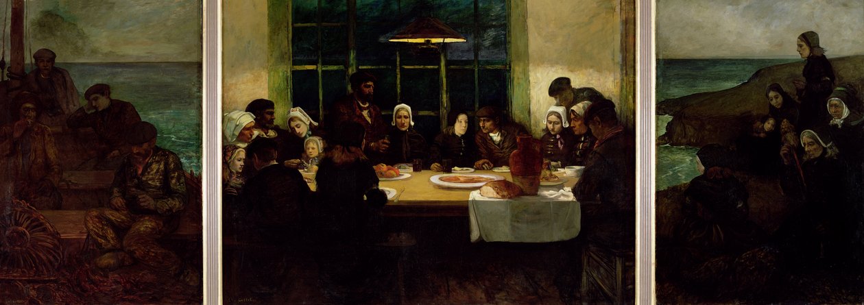 Au Pays de la Mer, 1898 de Charles Cottet