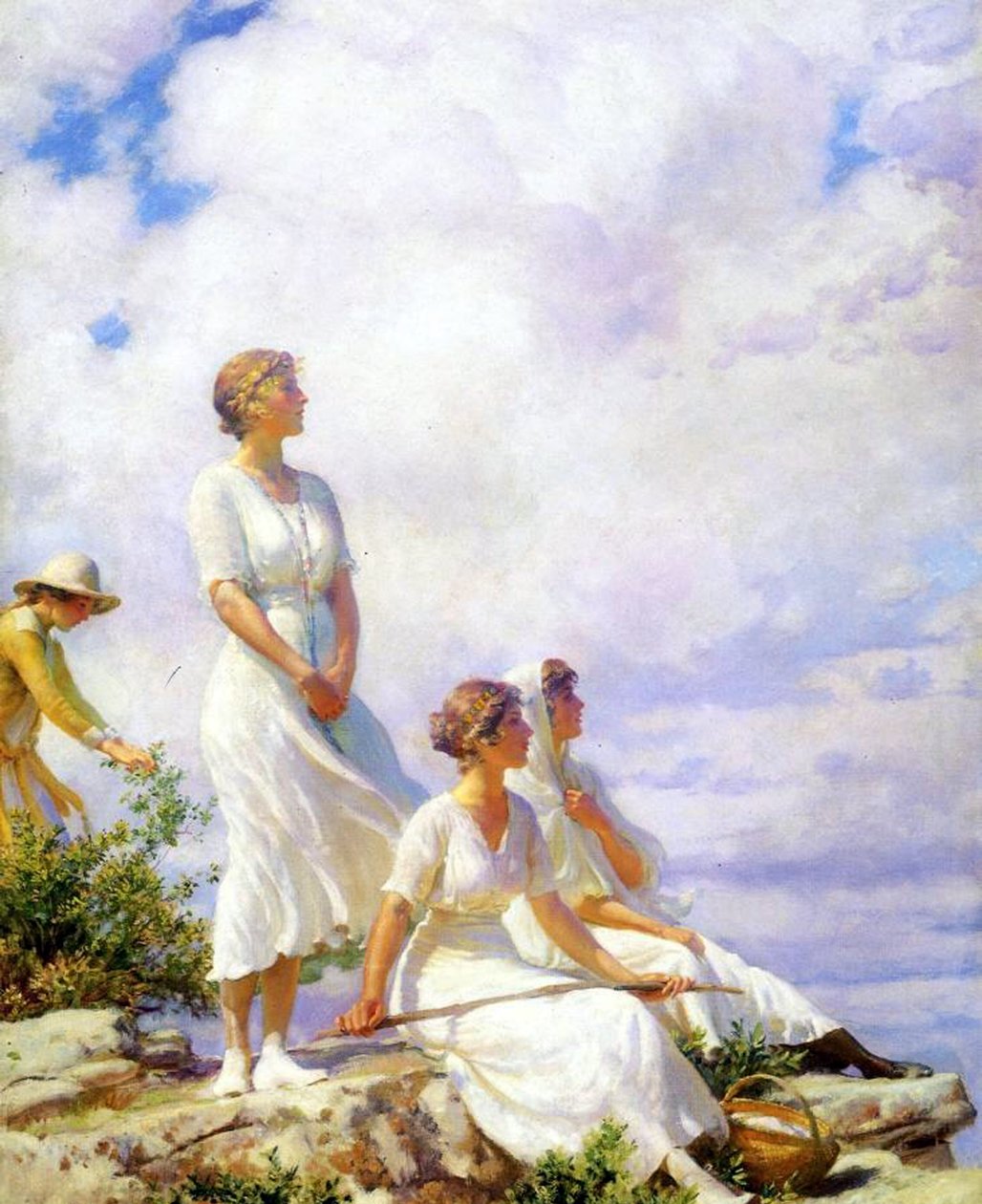 Nubes de Verano, 1917 de Charles Courtney Curran