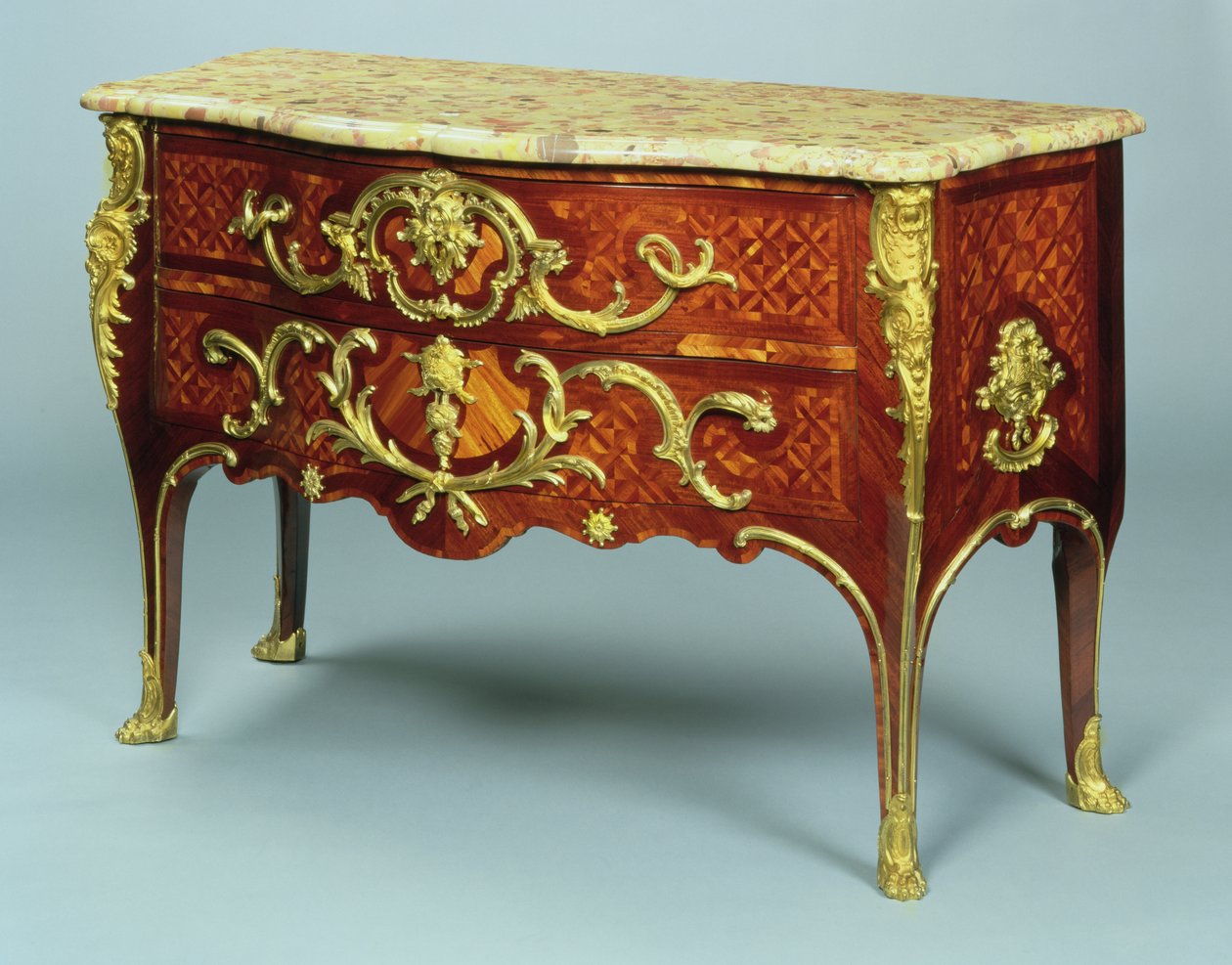 Cómoda de Luis XV, c.1730 de Charles Cressent