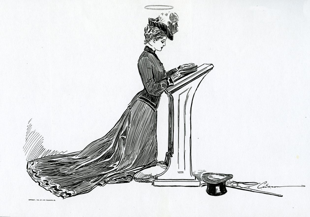 Una Chica Gibson, 1903 de Charles Dana Gibson
