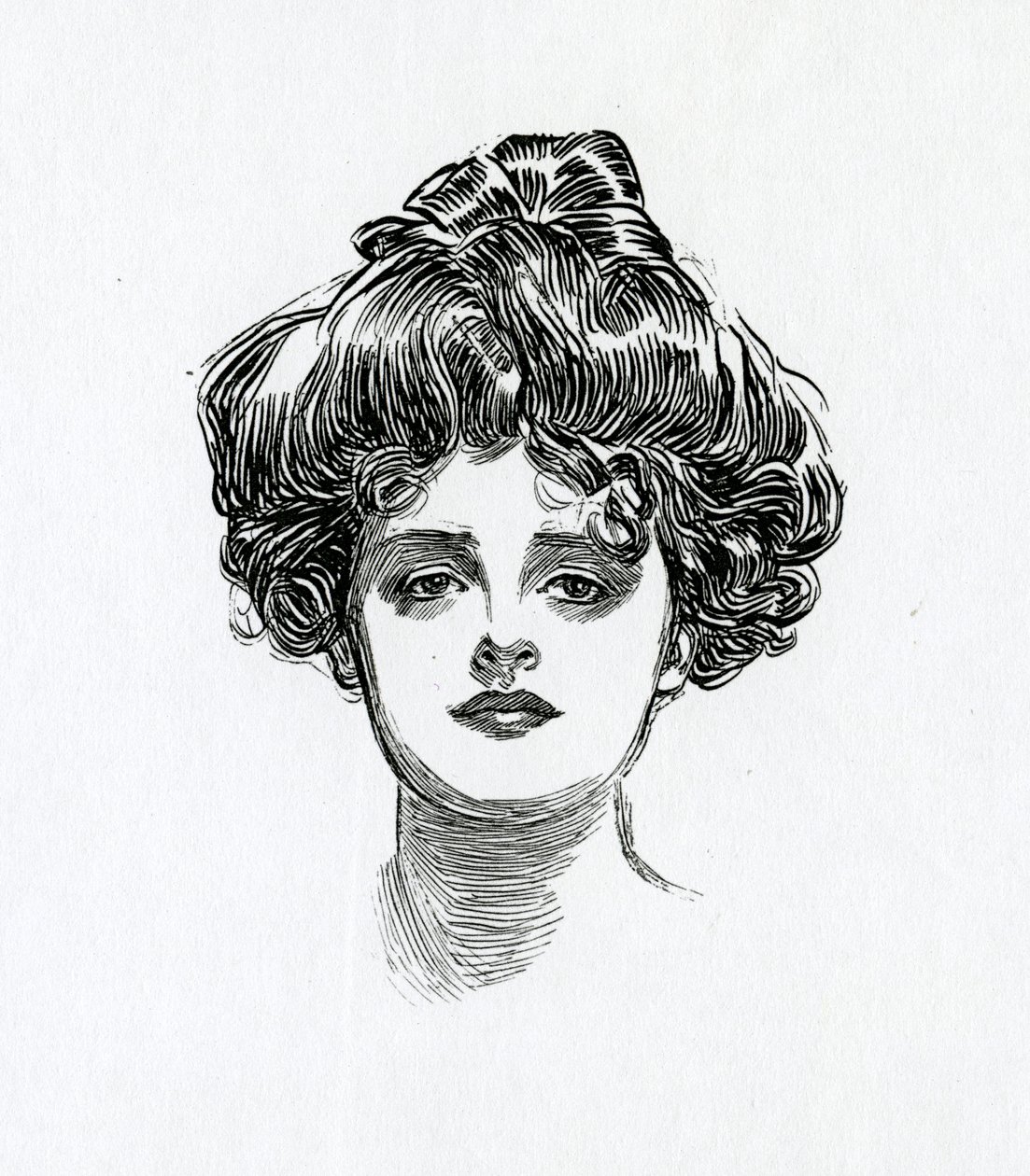 Una Chica Gibson, c.1902 de Charles Dana Gibson