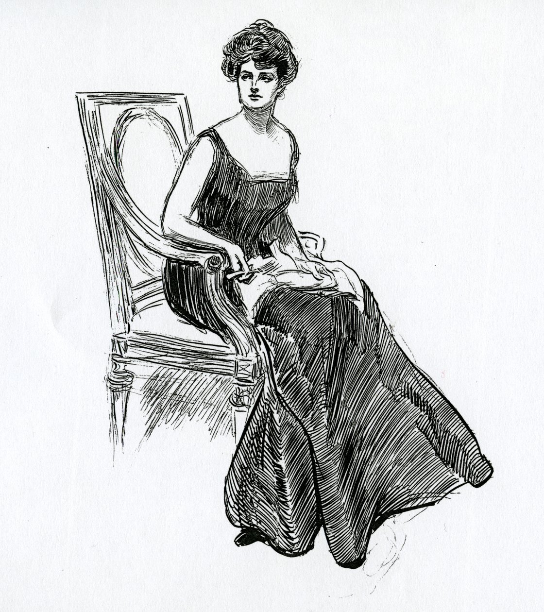 Una chica Gibson, c.1902 de Charles Dana Gibson