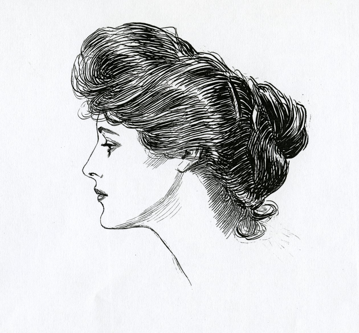 Una chica Gibson, c.1902 de Charles Dana Gibson