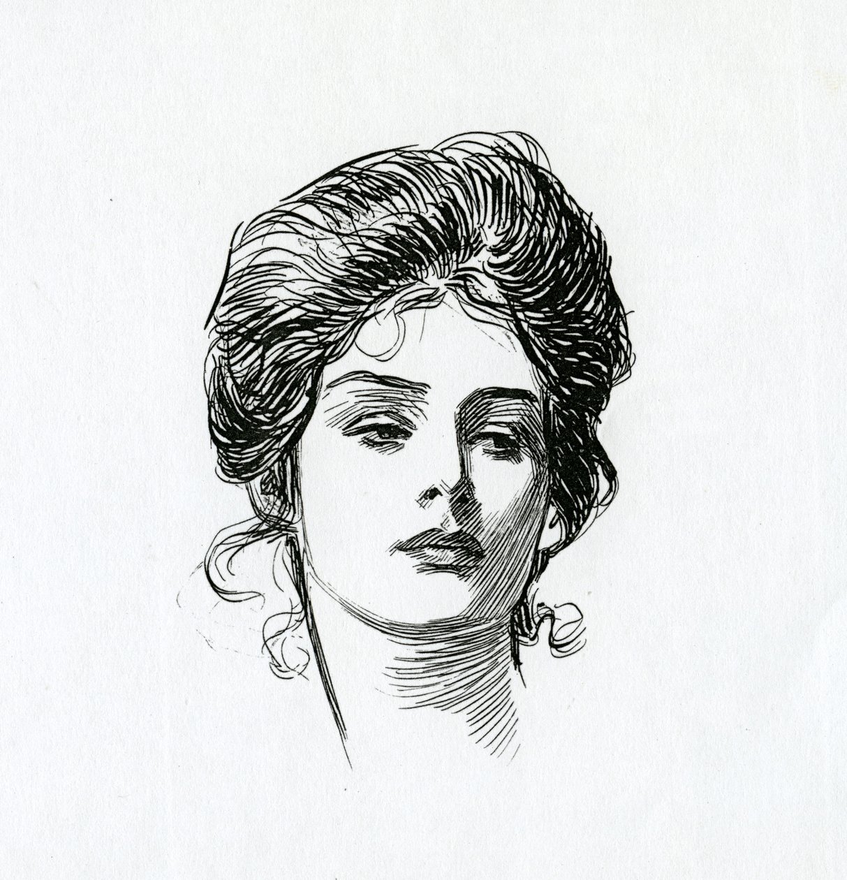 Una Chica Gibson, c.1902 de Charles Dana Gibson
