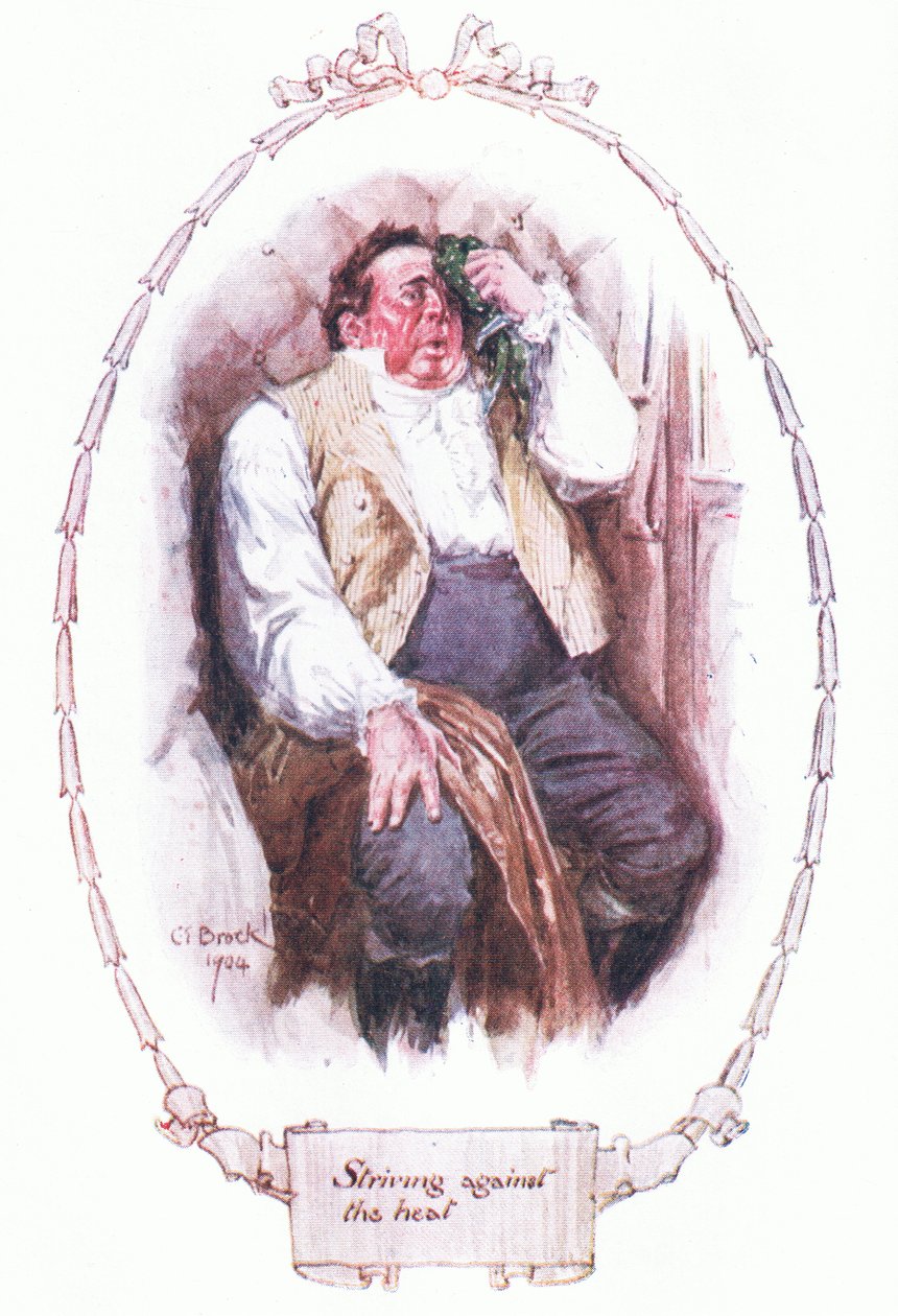 Luchando contra el calor de Charles Edmund Brock