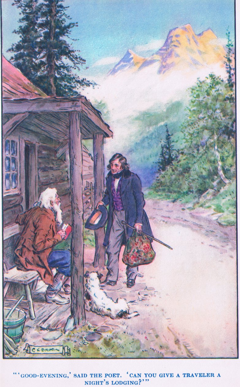 La Gran Cara de Piedra, ilustración de 