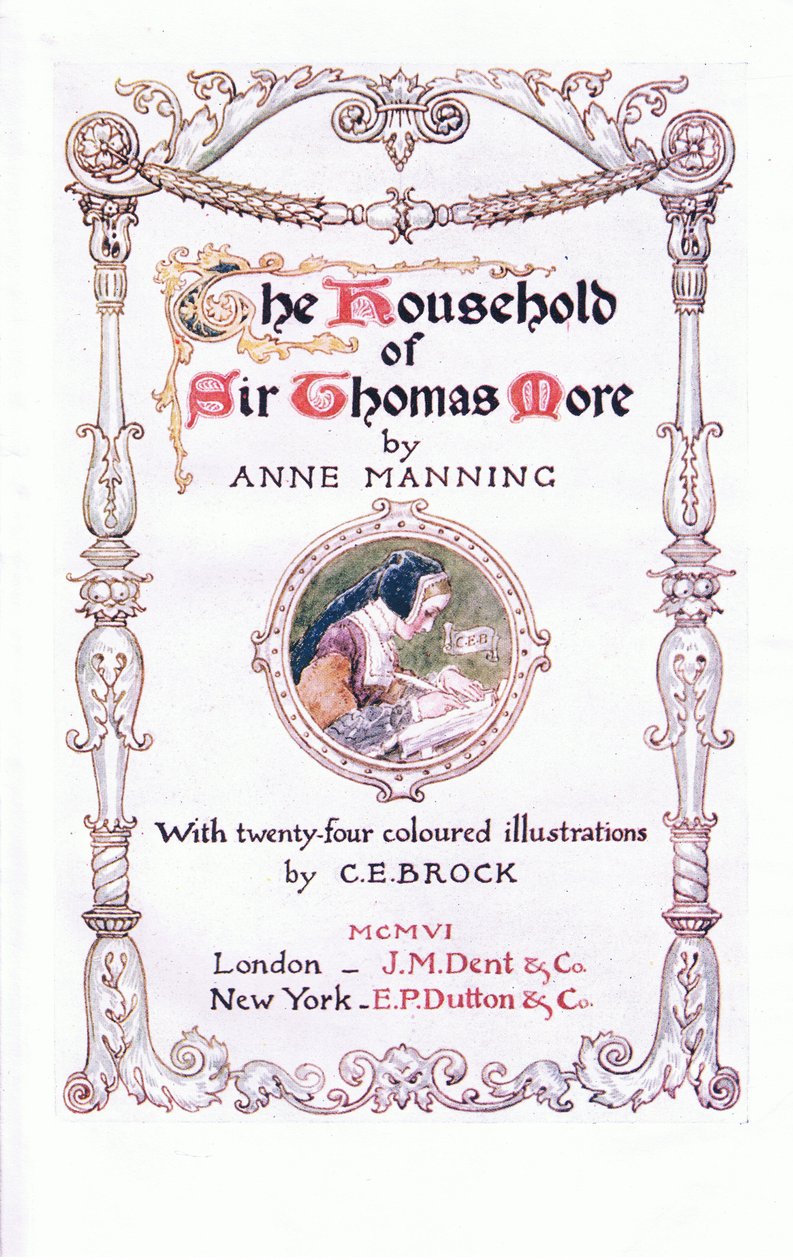 Página de Título de Charles Edmund Brock