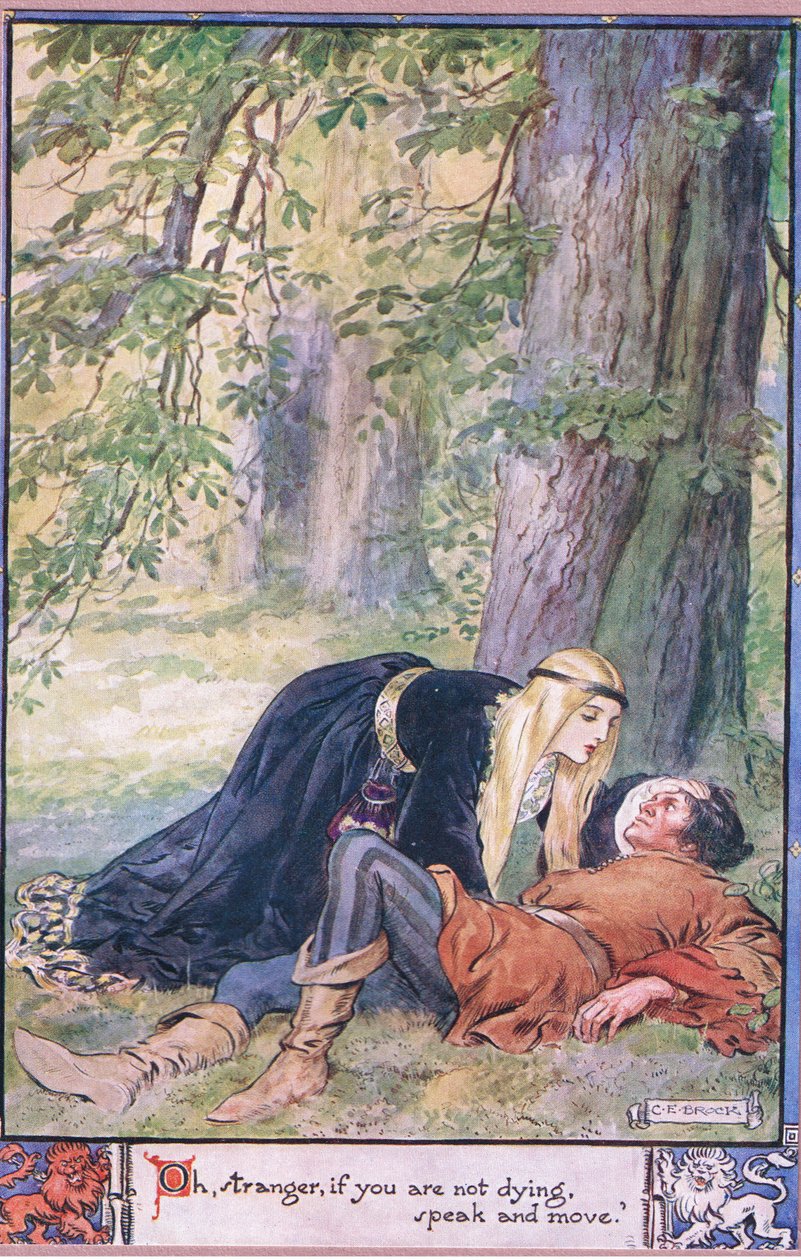 oh, extraño, si no estás muriendo habla y muévete. de Charles Edmund Brock