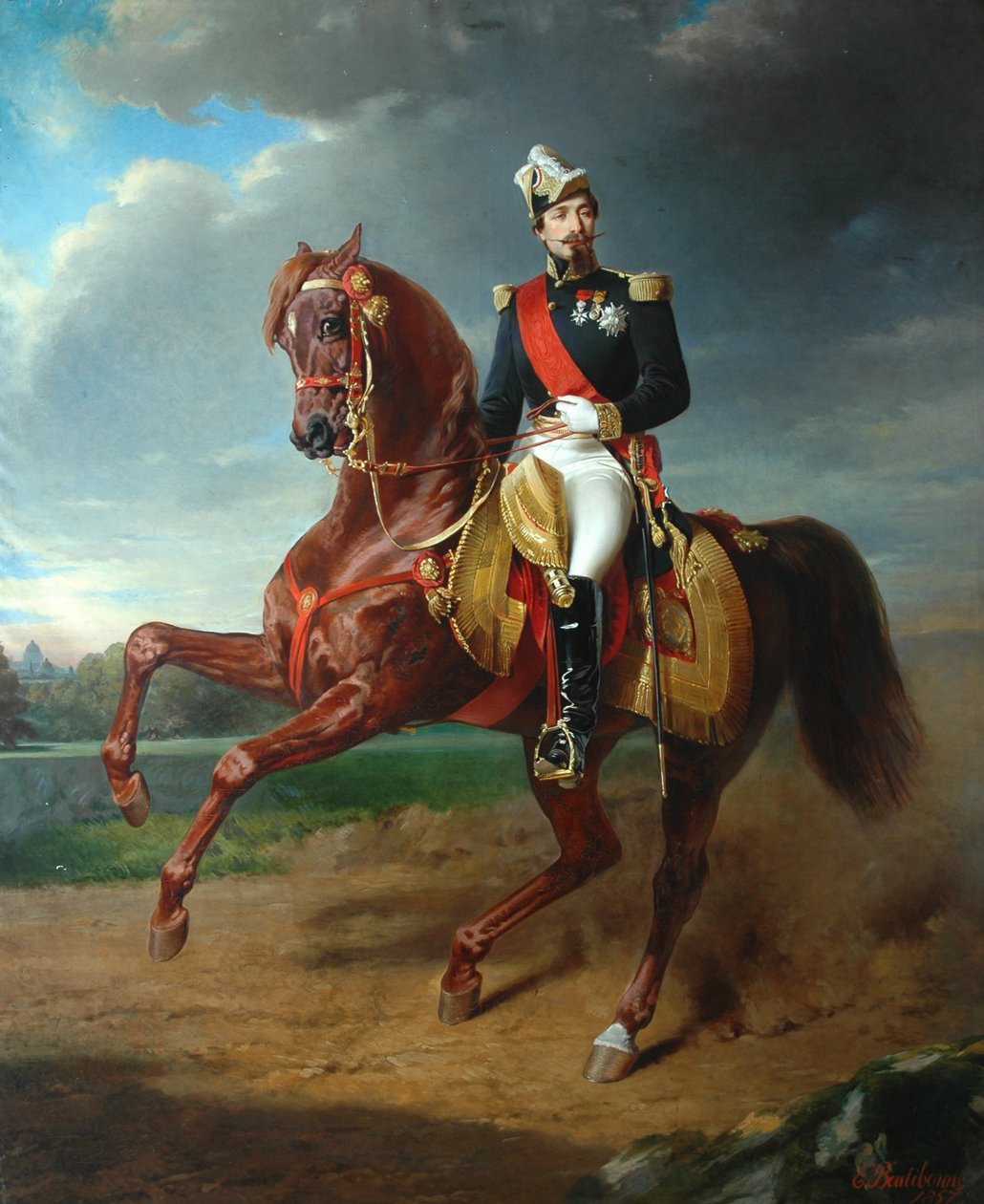 Charles Louis Napoleón Bonaparte, 1857 de Charles Edouard Boutibonne